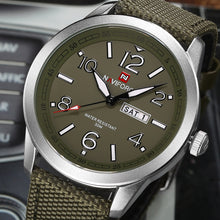 Load image into Gallery viewer, NAVIFORCE Sports Men Watch Army
