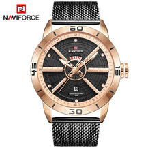 Load image into Gallery viewer, NAVIFORCE Luxury Brand Mens Sport Watch Gold