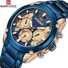 Load image into Gallery viewer, NAVIFORCE Fashion Watch Men